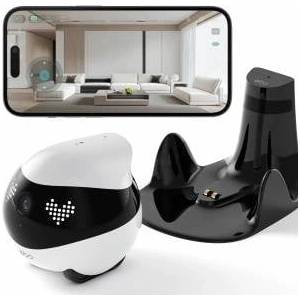 VI. TECH GmbH Enabot EBO Air 2 Haustierroboter 2K Kamera weiß