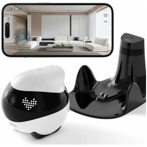 VI. TECH GmbH Enabot EBO Air 2 Haustierroboter 2K Kamera weiß