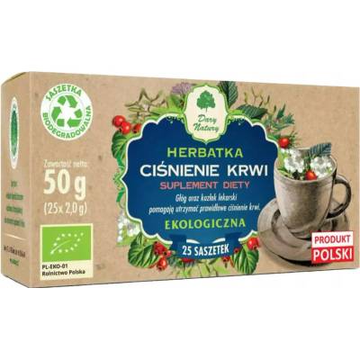 Dary Natury Čaj Ekologický Bez Cukru 25 x 2 g