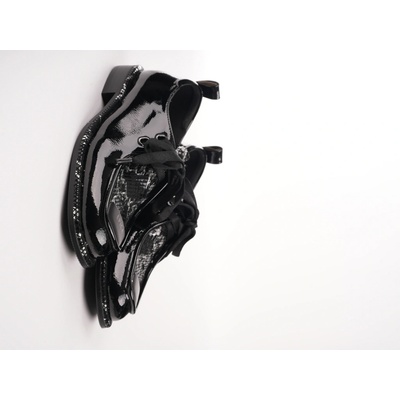 EPICA dámské mokasíny s hadinou stříbrnou černé – Zboží Dáma