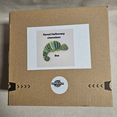 Box Hačkovaný Chameleon 27 cm