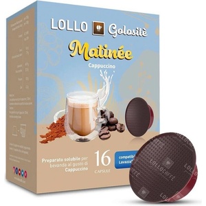  16 бр. капсули капучино LOLLO CAFFE съвместими с кафемашини Lavazza A Modo Mio®