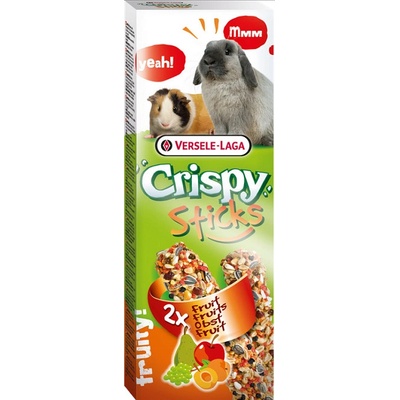 Versele-Laga Maškrta Crispy Sticks s ovocím králik morče 2ks 110 g