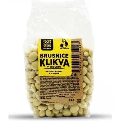 Provita Brusnice klikva v jogurtu 1000 g – Zbozi.Blesk.cz