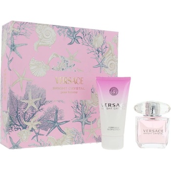 Versace Комплект Bright Crystal - Тоалетна вода и Лосион, 30 + 50 ml