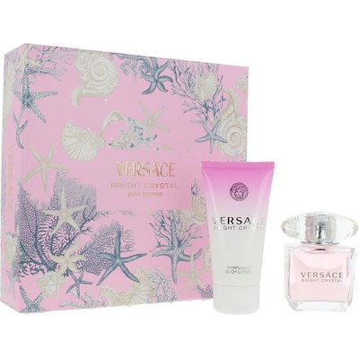 Versace Комплект Bright Crystal - Тоалетна вода и Лосион, 30 + 50 ml
