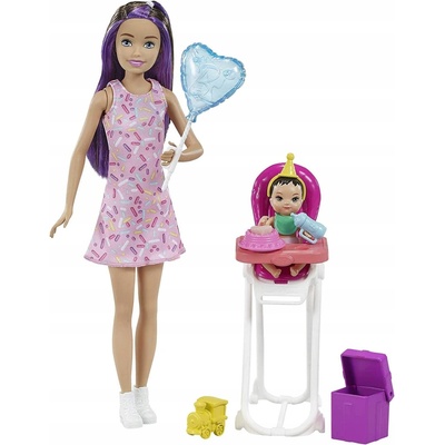 Barbie Sada Elegantní Panenka Skipper s doplňky, vícebarevná