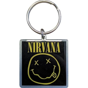 Nirvana Happy Face Photo Print Ключодържател (NIRVTWKEY01)