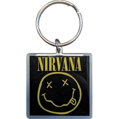 Nirvana Happy Face Photo Print Ключодържател (NIRVTWKEY01)