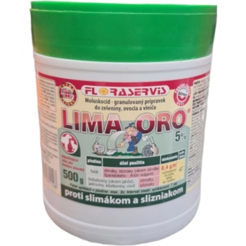 FLORASERVIS Slimáky LIMA ORO 5% 500 g