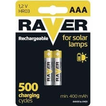Raver Solar AAA 400mAh 2ks B7414