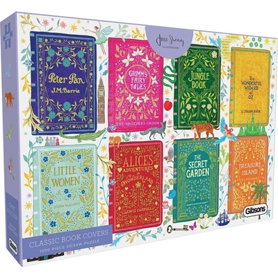 Gibsons Пъзел Gibsons от 1000 части - Корици на класически книги (G6623)