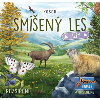 Asmodee Czech Republic Smíšený les Alpy