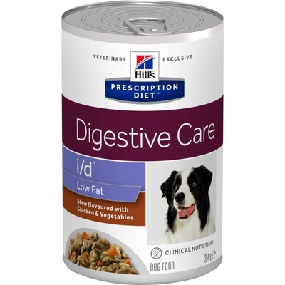 Hill’s Prescription Diet Adult Dog I/D Low Fat Digestive Care Stew Chicken & Vegetables 354 g