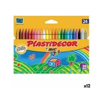 Plastidecor Цветни моливи Plastidecor Многоцветен (12 броя)
