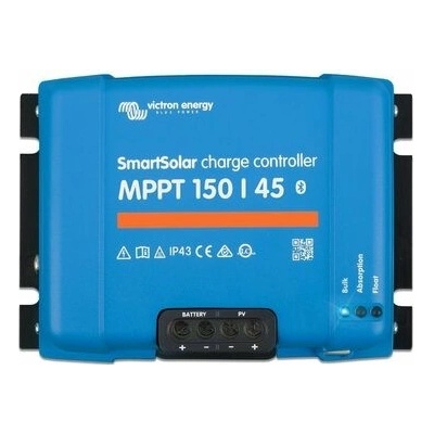 Victron Solárny regulátor SmartSolar 150/45 MPPT / 45A / 150V / Bluetooth / VE.Direct (SCC115045212)
