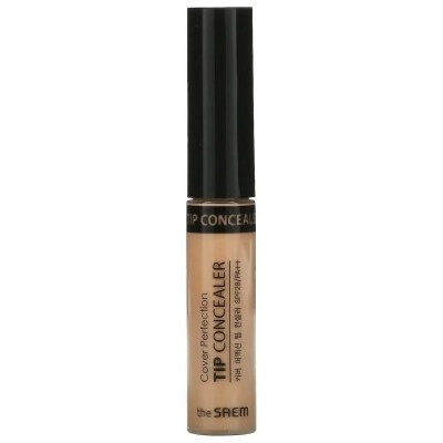 the SAEM Cover Perfection Tip Concealer SPF28/PA++ - Contour Beige - Коректор за очни контури 6, 5мл