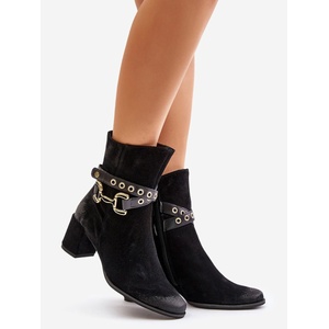 Step in style Дамски боти с ток модел 202648 Step in style