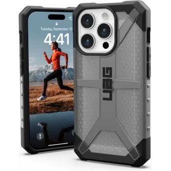 Image 1 of Baseus Urban Armor Gear Plasma Case - удароустойчив хибриден кейс за iPhone 15 Pro (черен-прозрачен)
