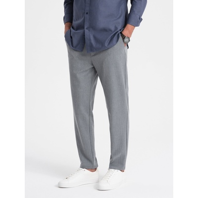 Ombre Clothing Сиви мъжки панталони Chino Ombre Облекло Ombre Clothing | Siv | МЪЖЕ | 34/32