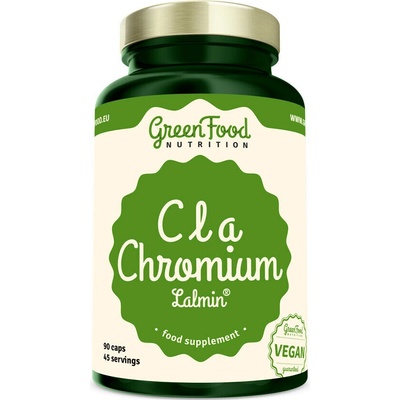 GreenFood Nutrition CLA Chromium Lalmin 90 kapsúl