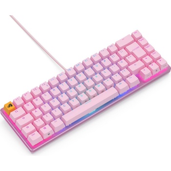 Glorious PC Gaming Race GMMK 2 Pink Compact Fox Switches (GL-KEY-GATA-2669/GLO-GMMK2-65-FOX-ISO-P-UK)