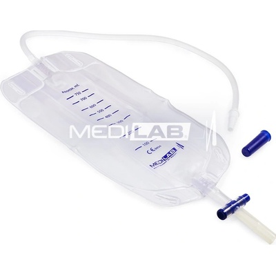 MEDILAB ČR s.r.o. Urologický - močový sáček lýtkový s výpustí 10 ks