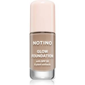 Notino Glow Foundation With SPF 50 & Plant Extracts озаряващ фон дьо тен SPF 50 03 Light Medium Cool 30ml