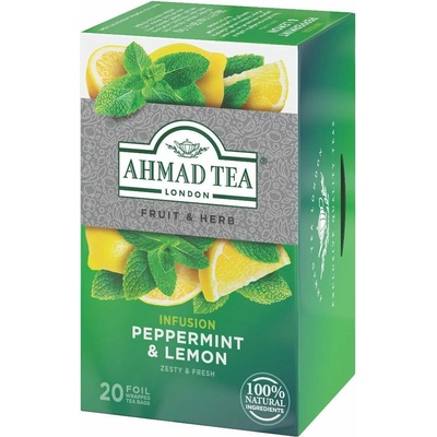 Ahmad Tea Máta & Citron porcovaný čaj 20 x 2 g
