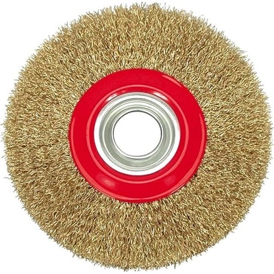Vorel Kartáč drátěný boční 125 mm pomosazený drát TO-06978