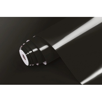 Patifix Самозалепващо фолио черно гланцово - ширина 45 см