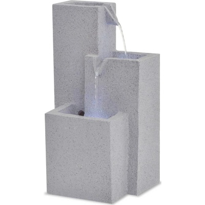 Interiérová fontána s LED osvětlením, polyresin – Zboží Dáma