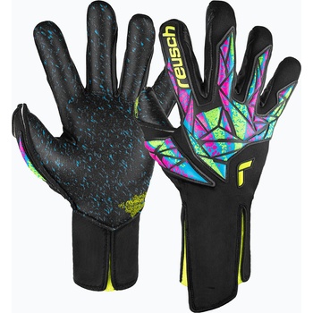 Reusch Вратарски ръкавици Reusch Attrakt Fusion Strapless black/safety yellow/black