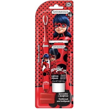 Коплект четка и паста за зъби 25мл - Miraculous (1471)