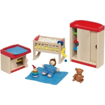 Goki - Обзавеждане за детска стая на къща за кукли (51905)