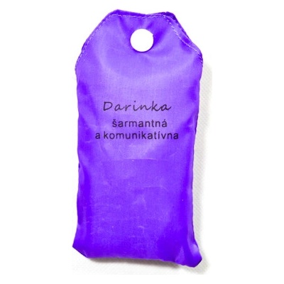 Nákupná taška s menom Darinka - šarmantná a komunikatívna