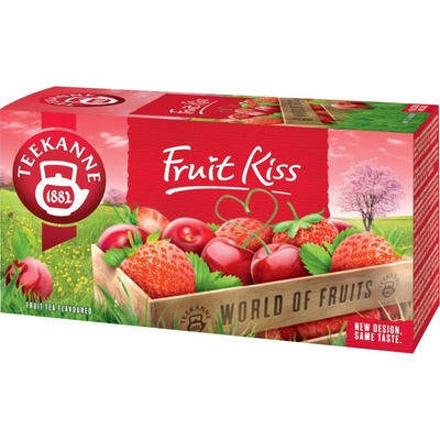 Teekanne Ovocný čaj Třešně, jahody 20 x 2,5 g