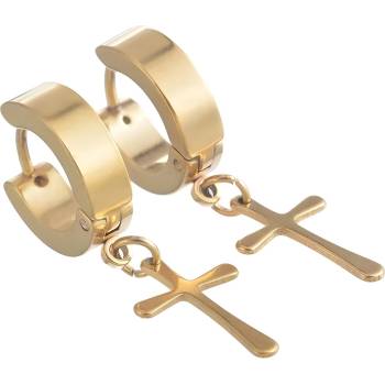 HARAHU Обеците cc-22868 - Златна kp22868 (cc-22868)