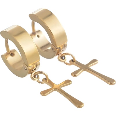 HARAHU Обеците cc-22868 - Златна kp22868 (cc-22868)