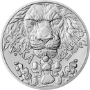 Investiční stříbro Česká mincovna Stříbrná dvouuncová mince Český lev stand 62,2 g
