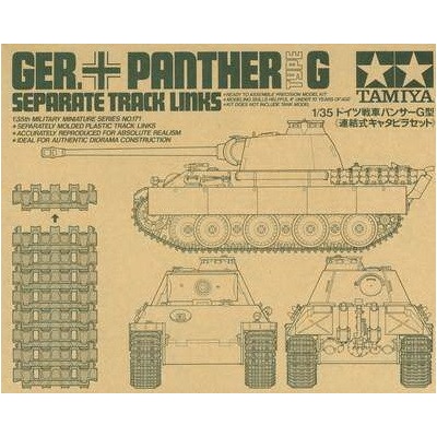 Tamiya Panther G Separate Track 1:35