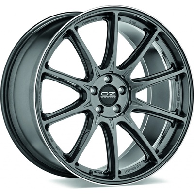 OZ hyper XT 9,5x21 5x130 ET58 star graphite diamond lip