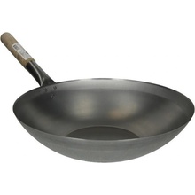 Non Food Ocelová Pánev WOK s plochým dnem 33 cm