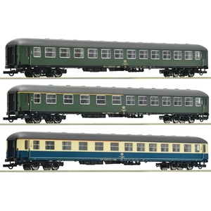 Roco Комплект от три пътнически вагона 3 - D 377 „Hispania-Express, DB (6200053)