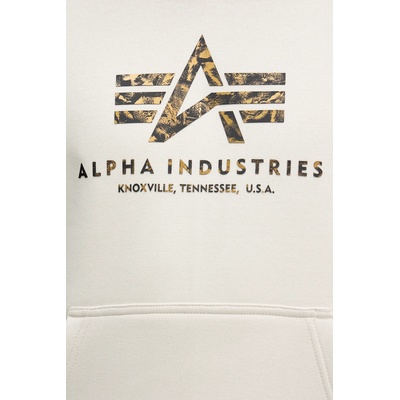 Alpha Industries Суичър Alpha Industries Basic Hoodie BL Effect Print (178312EP)