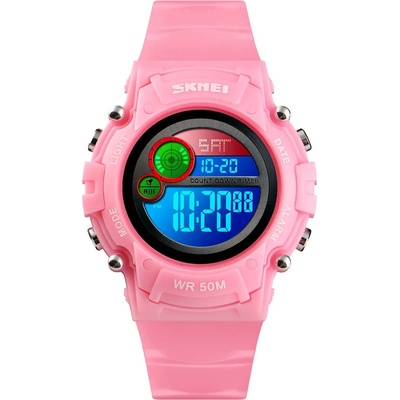 Skmei Детски дигитален часовник SKMEI Happy, Светло Розов (SKMEI-1477-LIGHT-PINK)