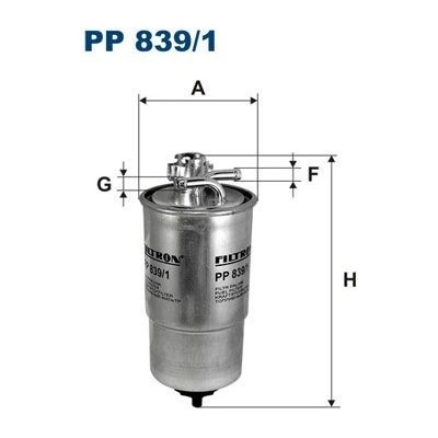 Palivový filtr FILTRON PP 839/1 | Zboží Auto