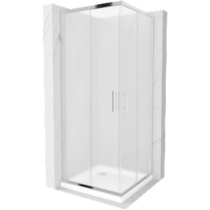Mexen Rio 90x90 cm + tray square