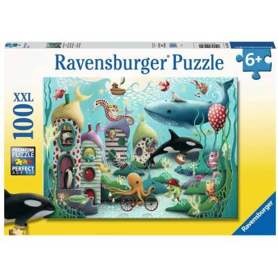Ravensburger Пъзел Ravensburger от 100 XXL части - Подводни чудеса (12972)