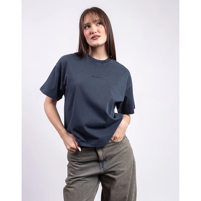 Carhartt WIP W' S/S Benton T Shirt Carbon garment dyed